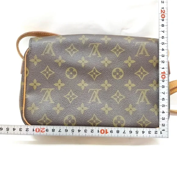 🏆💎💯 MI8901 Louis Vuitton Saint Germain Shoulder Bag 24 Brown Monogram - Picture 9 of 9